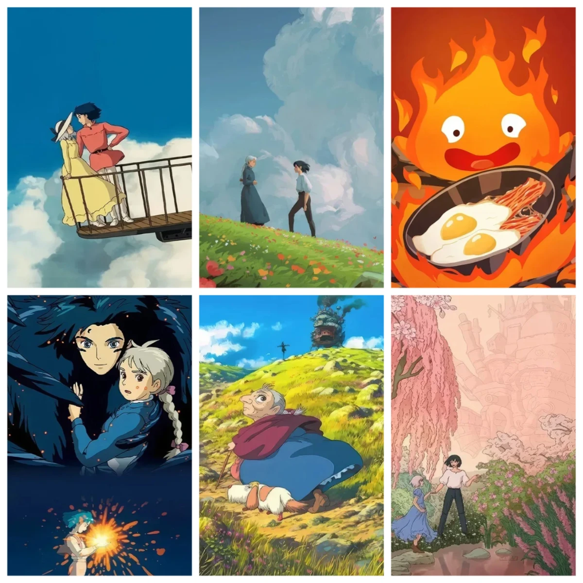 

Набор из 500 деталей: Пазлы-головоломки «Аниме: Как у Хаула» для взрослых, семейные развлечения, напольные пазлы, развивающие игрушки для детей, подарок