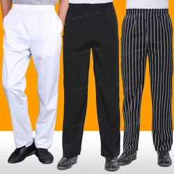 Pantaloni da cuoco per uomo ristorante cucina Unisex Cook Works pantaloni larghi leggeri accessori da Chef pantaloni da cuoco uniforme da uomo