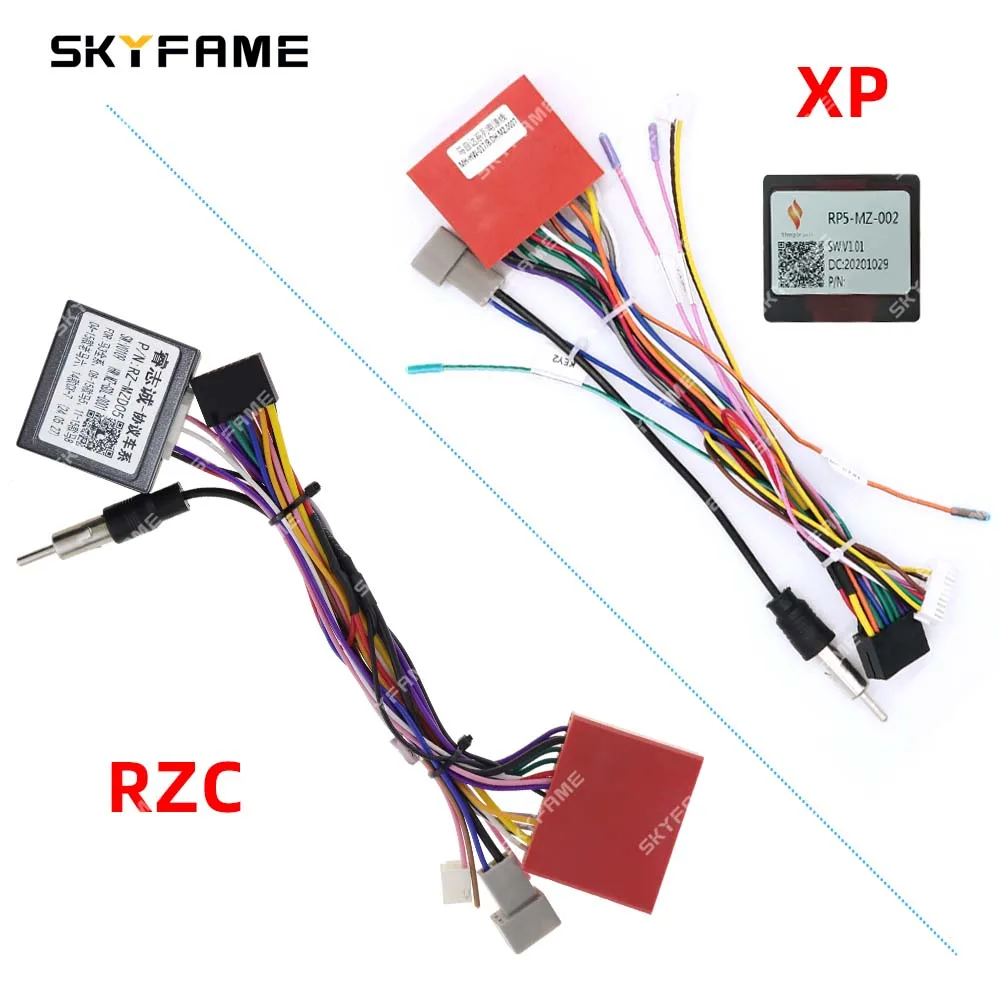 SKYFAME سيارة 16pin الأسلاك تسخير محول Canbus صندوق فك لمازدا 3/5/6/8 CX-7 CX-9 RP5-MZ-002 RZ-MZD05 G-MZD-RZ-55