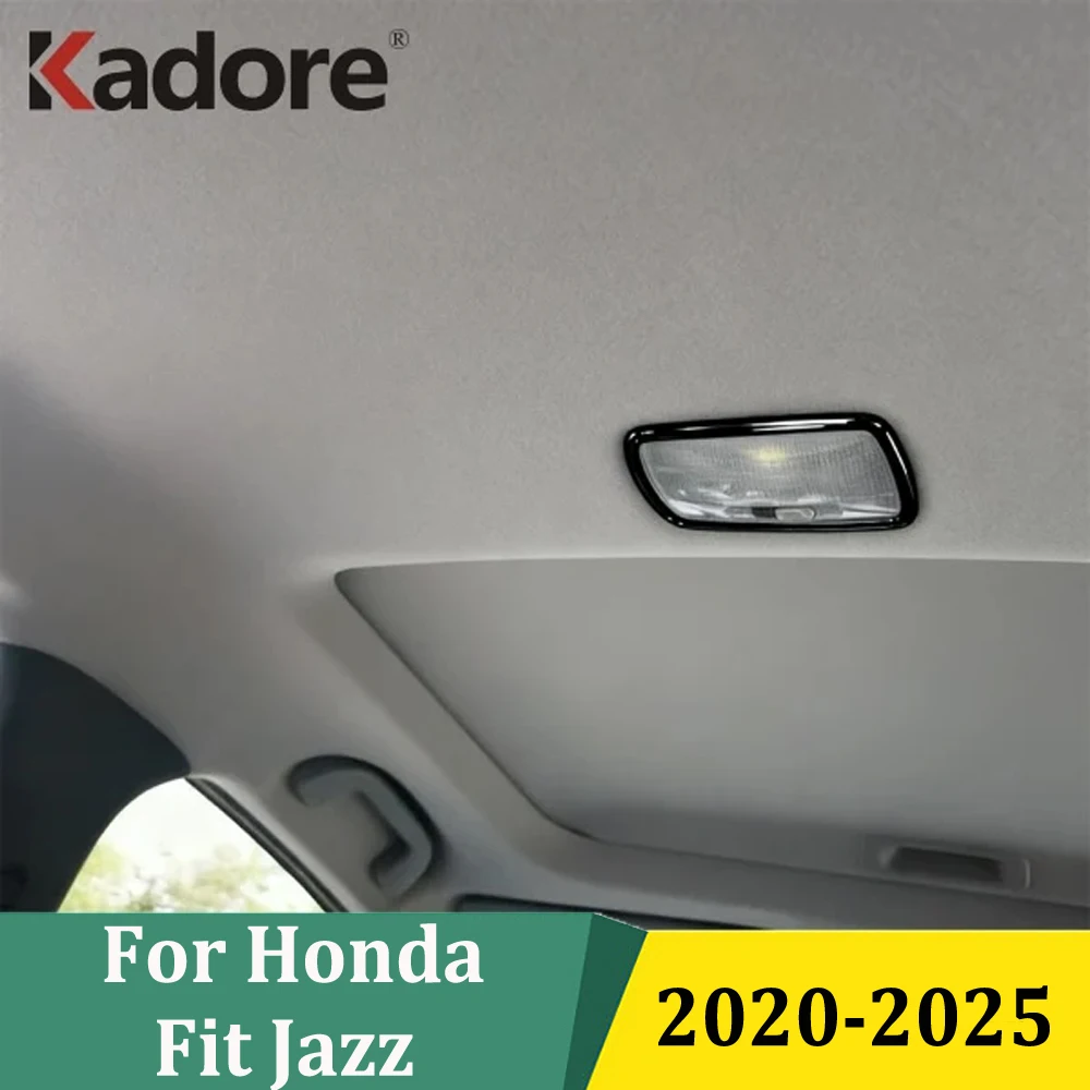 

For Honda JAZZ 2020 2021 2022 2023 2024 2025 Rear Reading Light Cover Trim Strips Roof Lamp Decoration Car Interior Accessories