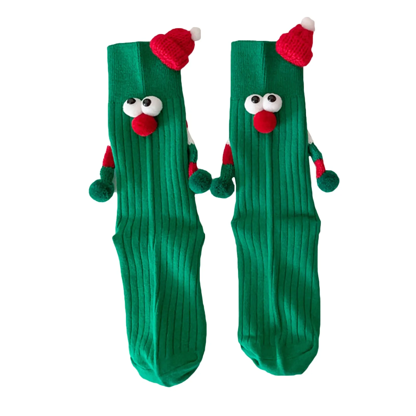 1pc frauen weihnachts socken niedliche magnetische mittel rohr karikatur socken mittel rohrs ocken lustige socken hunted anzeigec je je st arheft geschenk косплей аниме