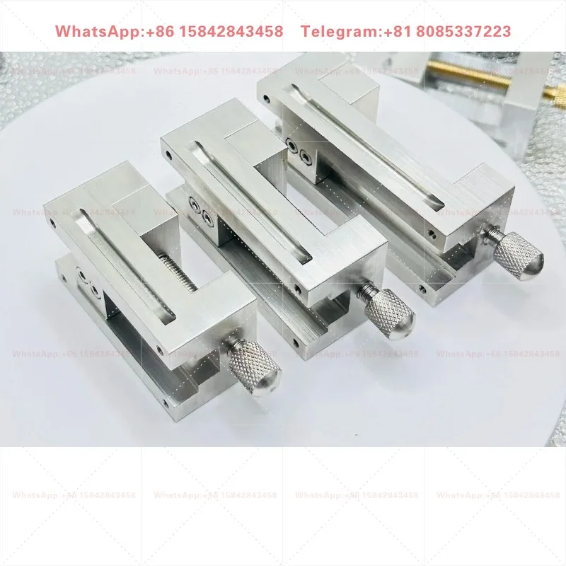 Mini Handmade Stainless Steel 304 Small Vise - Compact Vise for Precision Manual Work