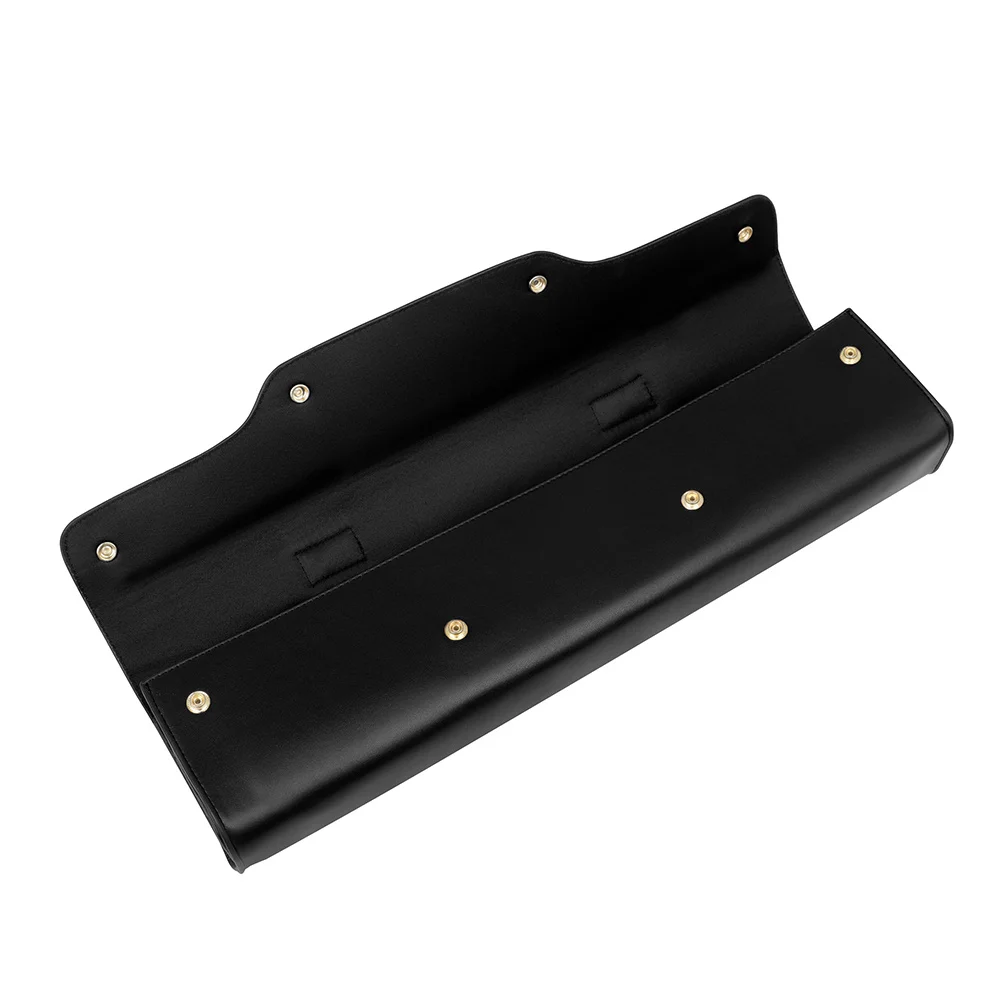 

1 pc 16 Hole 17 Hole Flute Bag Black Thickened Synthetic Portable Storage Case For Outdoor Performance Flute Carrier