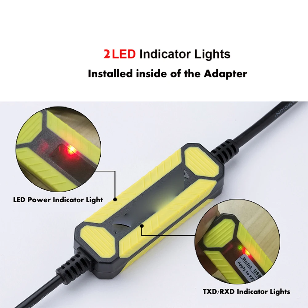 FX0N FX1N FX2N FX0S FX1S FX3U FX3G Series Communication Cable USB-SC09-FX For Mitsubishi PLC Programming Cable