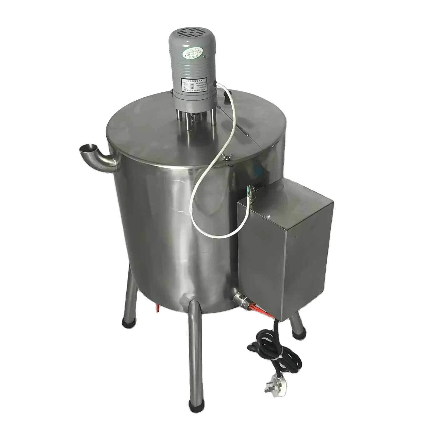Volume adjusting machine with thermostatic lip gloss lipstick filling machine