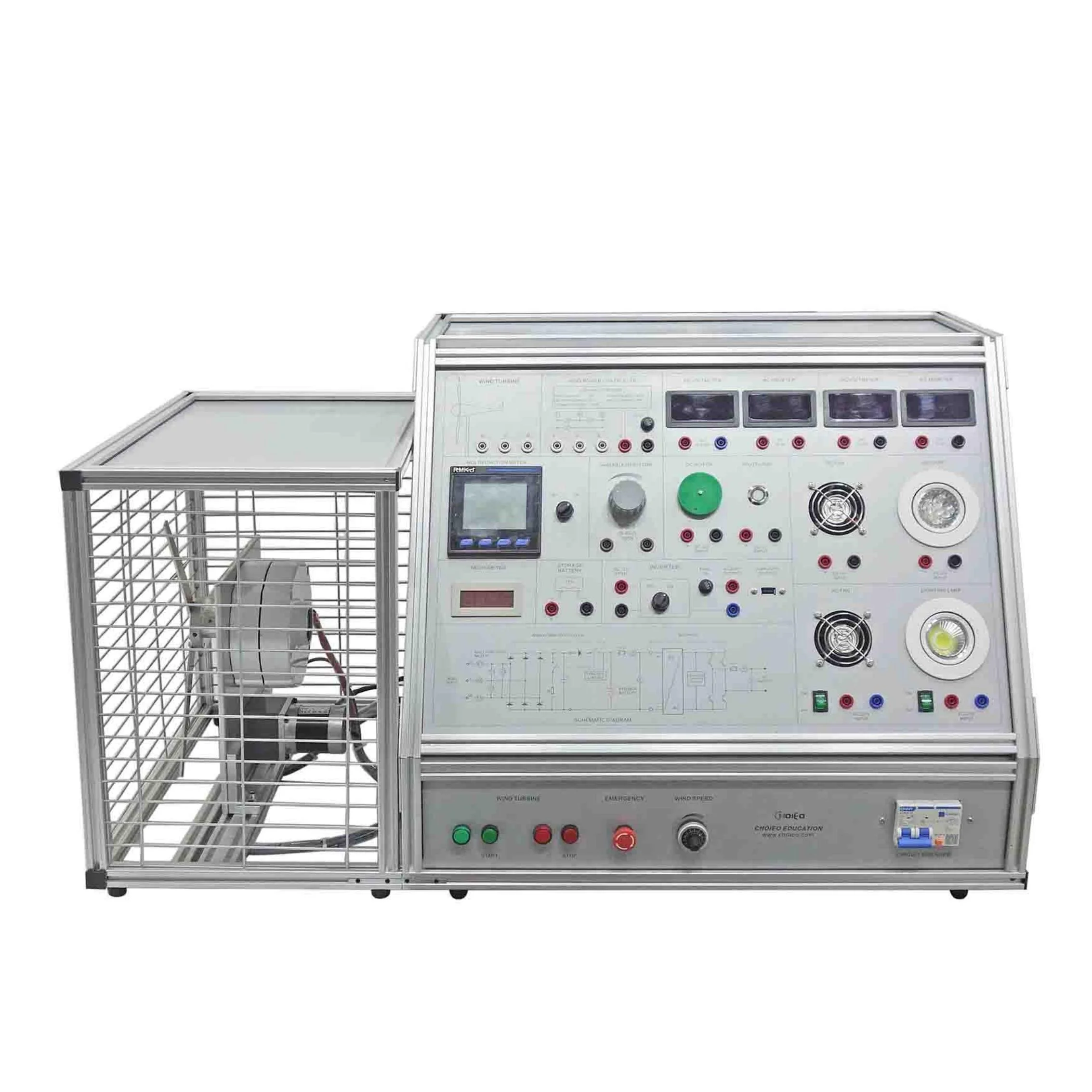 

CNW-111 Tabletop Wind Power New Energy Generation Educational Lab Equipment Didactic Training Kit Trainer for Laboratory CHOIEO