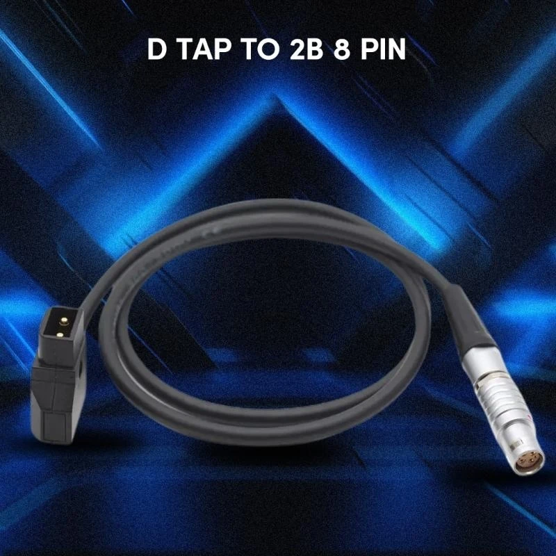 F62C D Tap to 2B 8Pin Female Power Supply Cable for Mini MiniLF Camera 60cm