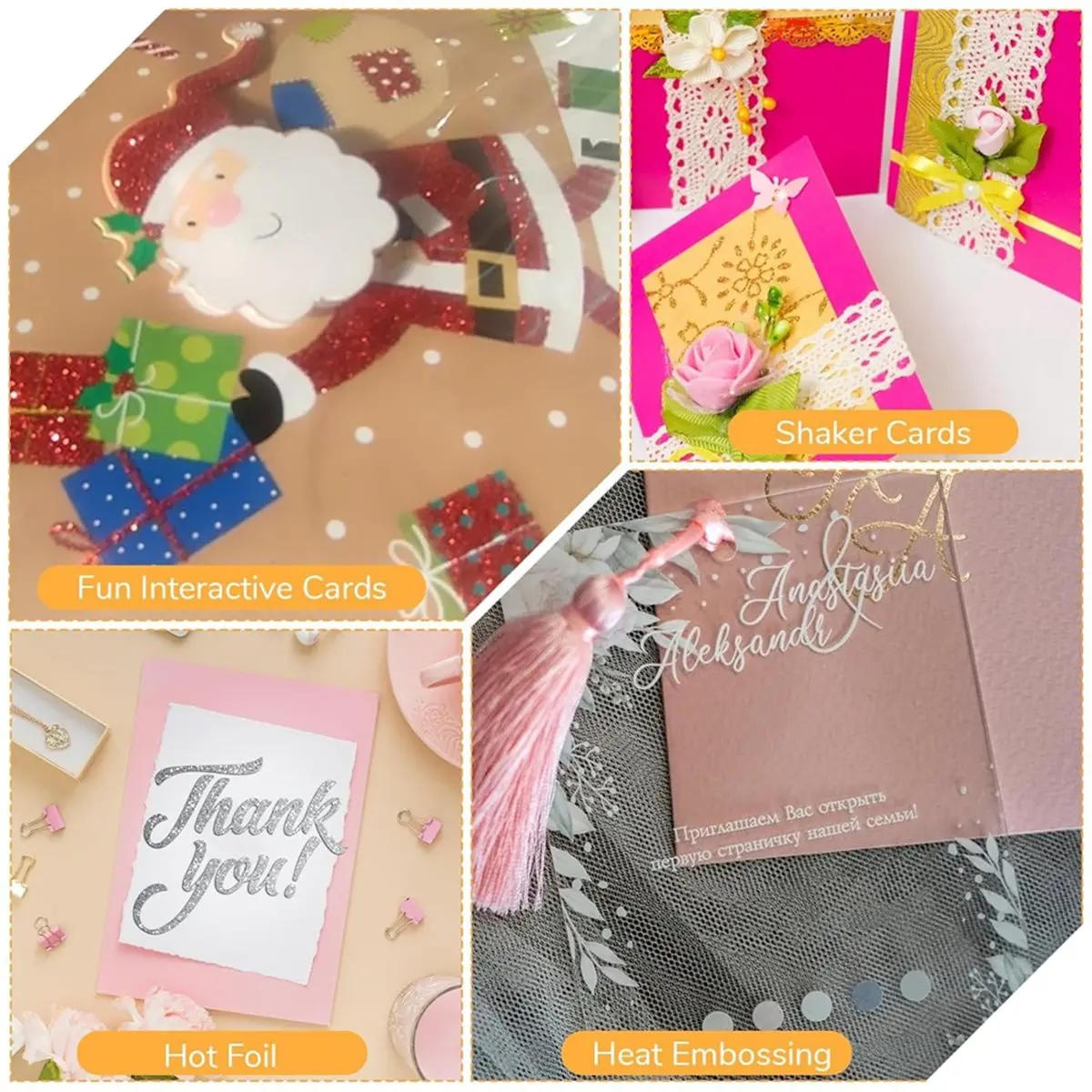 2026 New 60PCS Heat Clear Acetate Sheets for Crafts, Transparent Craft Plastic Sheets, for DIY Cards Photo Albums Photo Frame