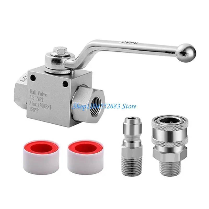 Y6GD Professional Stainless Steel  Valves set 4500PSI Leak Resistant  Valves