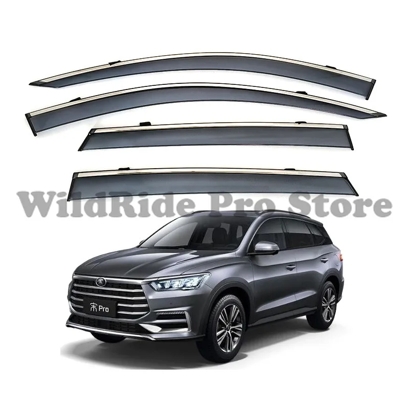 

1 set Window Rain Visor for BYD Song PRO Rain Guard for Song Pro New Energy Car Side Window Deflector Drop Shipping
