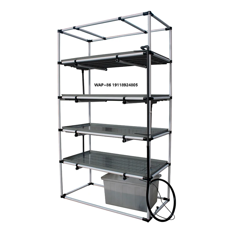 

2024 Indoor Farm Hydroponic Grow Rack Microgreen Fodder System