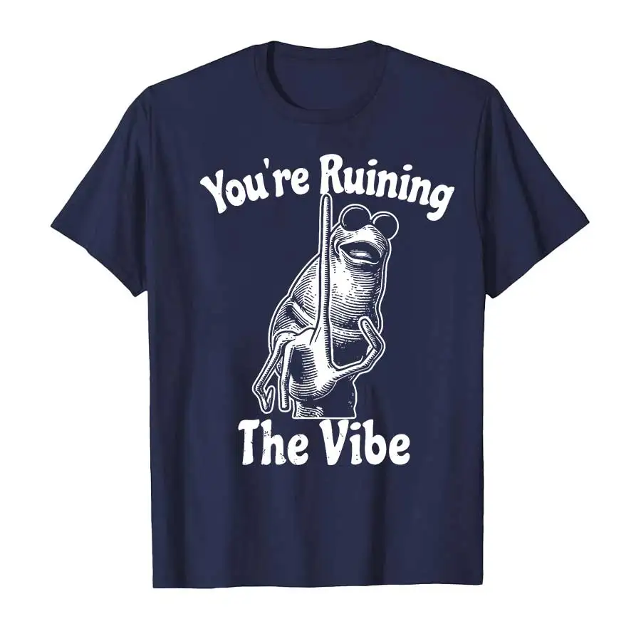 أنت تدمير فيبي مضحك ماركوس الدودة ميمي تي شيرت للرجال والنساء 100% قطن تي شيرت قصير الأكمام بلايز 0928-1