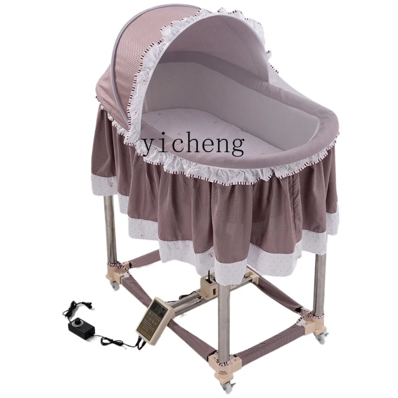 Tqh Baby Crib  Movable Bassinet Baby Cradle Baby Tucking in Fantastic Product Smart Electric Shakingbed