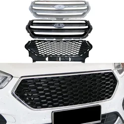 Car Front Racing Grilles Bumper Grill Honeycomb For Ford Escape Kuga 2017 2018 2019