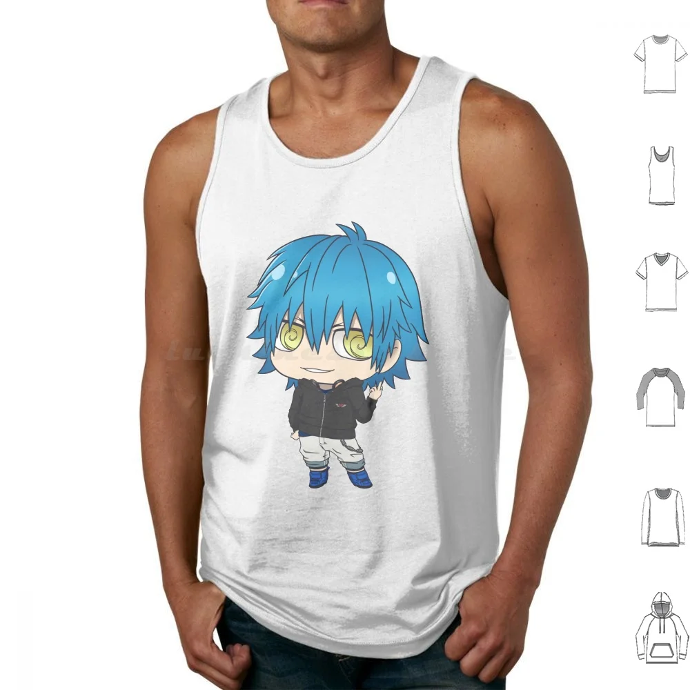 

Morphine!aoba-Chimichara Стиль Майки с принтом Хлопок Драматический Dmmd Aoba Seragaki Aoba Morphine