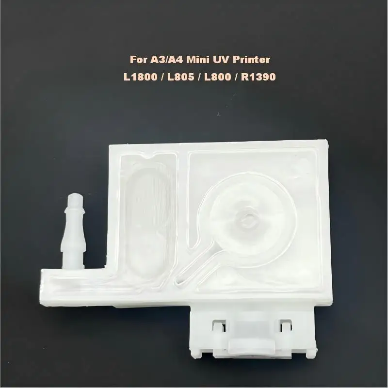 Black & White Ink Damper for Epson L1800 L805 L800 R1390 Printhead, Spare Parts for A3/A4 Desktop Mini UV Printer