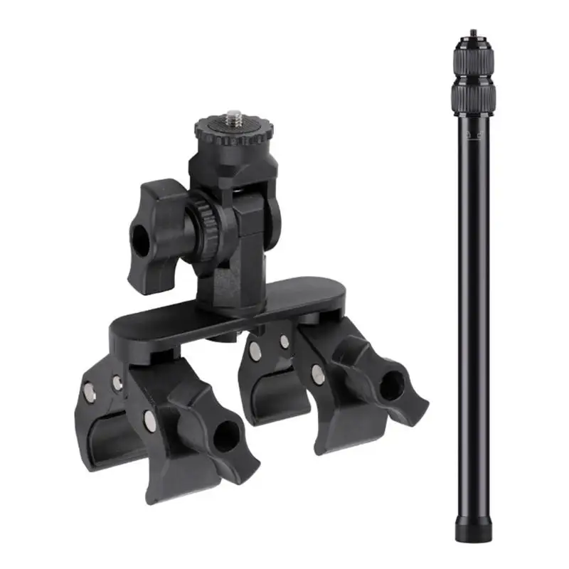R53C Sichere bewegliche Kamera-Klemmhalterung für 17 mm bis 43 mm Motorrad-Griffclip – Detail 3