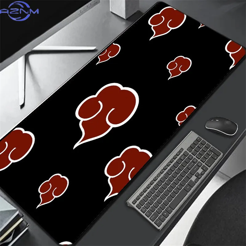 Akatsuki mousepad gaming mouse pad gamer mat Kisame Hoshigaki game computer desk padmouse keyboard Obito Uchiha large-HH8