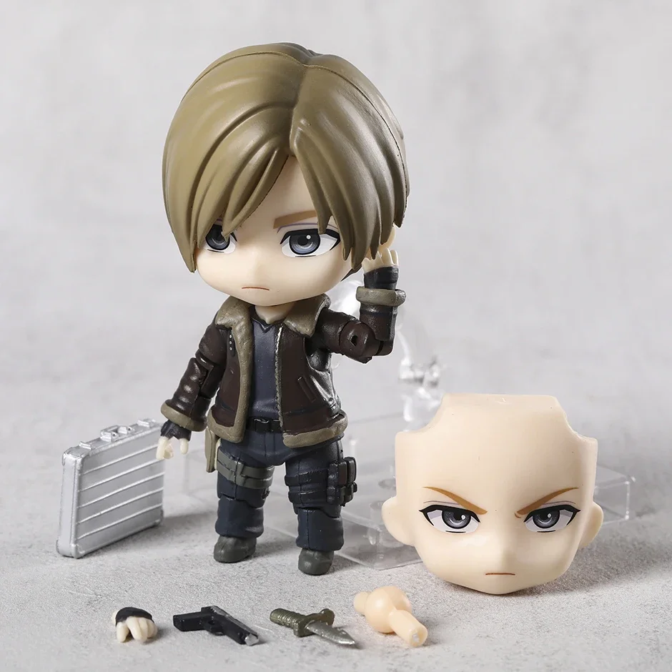 Leon S. Kennedy 2337 Cute Kawaii Action Figure Doll Model Toy Christmas Gift