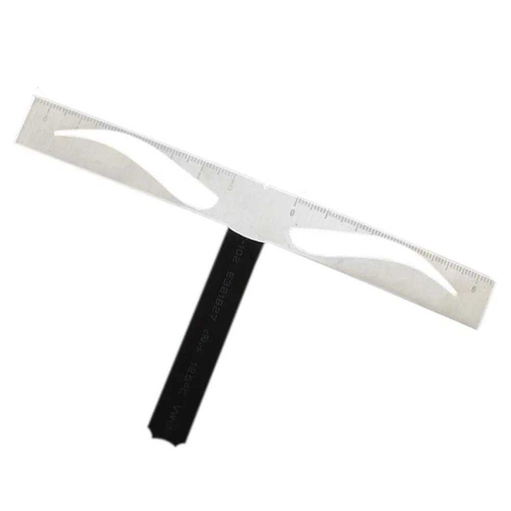 

1Pcs Stainless Steel Eyebrow Ruler Reusable Brow Shaping Template for Flawless Eyebrow Mapping and Makeup Application