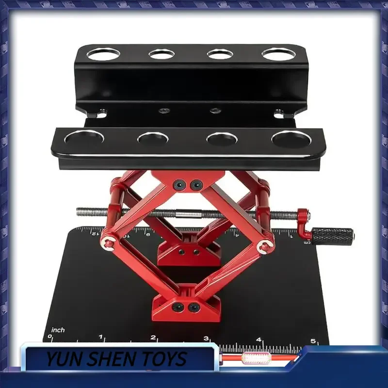 

2025 1:8 1:10 Simulation Maintenance Rack Repair Table Display Rack Support Lifting Platform Rotatable Lifting Style Remote Cont