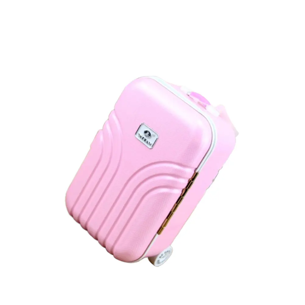 

Luggage Piggy Bank Mini Money Pot Kids Toy Real Trolley Case Storage Box Coin Bank Birthday Gift Retro Saving Pot Home