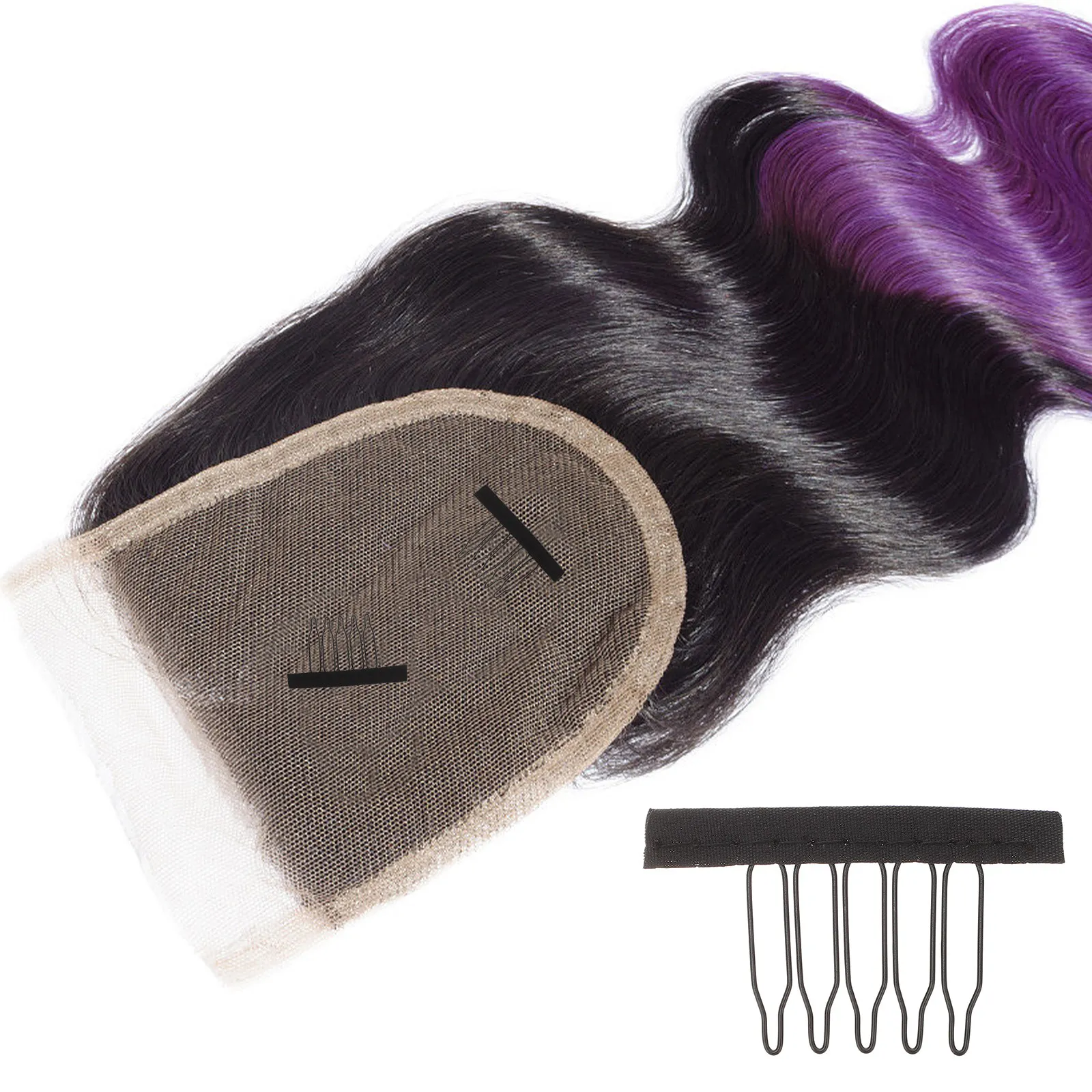 25Pcs Steel Spring Comb Clips Strong Grip Teeth Clips for Fixing Hair Caps DIY Accessories Teeth Combs Hair Accessories