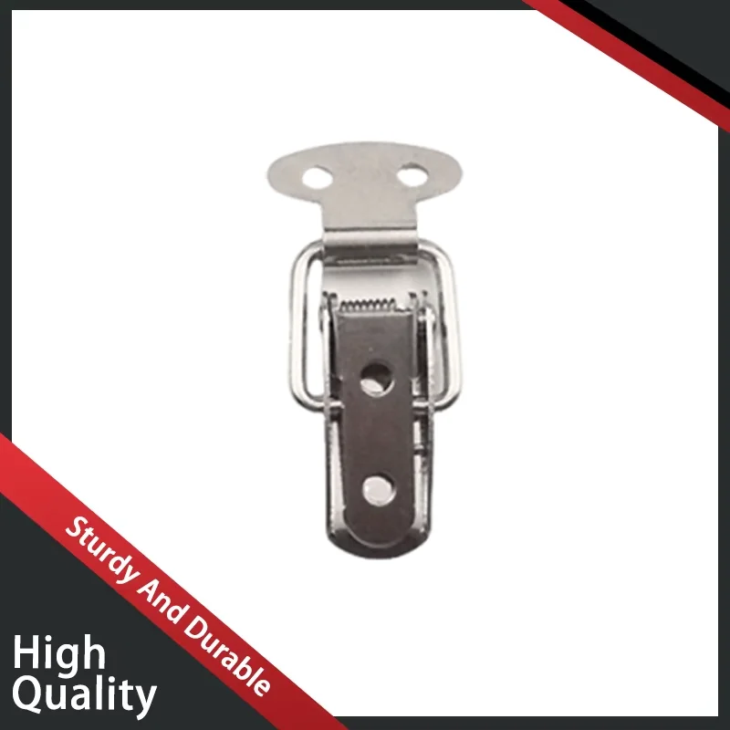 304 الفولاذ المقاوم للصدأ الصناعية الربيع مشبك قفل مكافحة سرقة الأدوات التجارية الصناعية صندوق خشبي مشبك الضوء #4