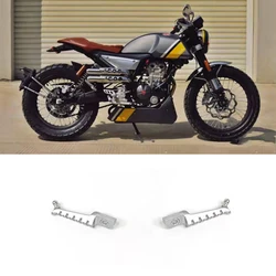 For Mondial Hipster 125 Motorcycle Accessories Front Rear Footrest Motorcycle Footrest Foot Pegs