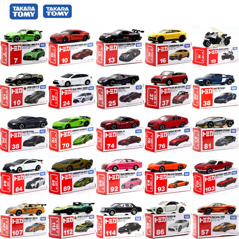 TAKARA TOMY TOMICA Model Rambo Grand Ben Nissan GTR Honda Civic Alloy Toy Car,Miniature Collection Kids Gift Toys for Boys