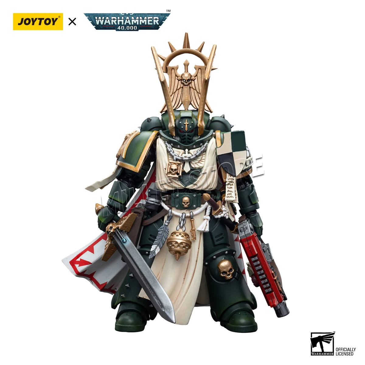 

Оригинальная фигурка JOYTOY 40K 1/18 Dark Angels Master Lazarus Original Soldier