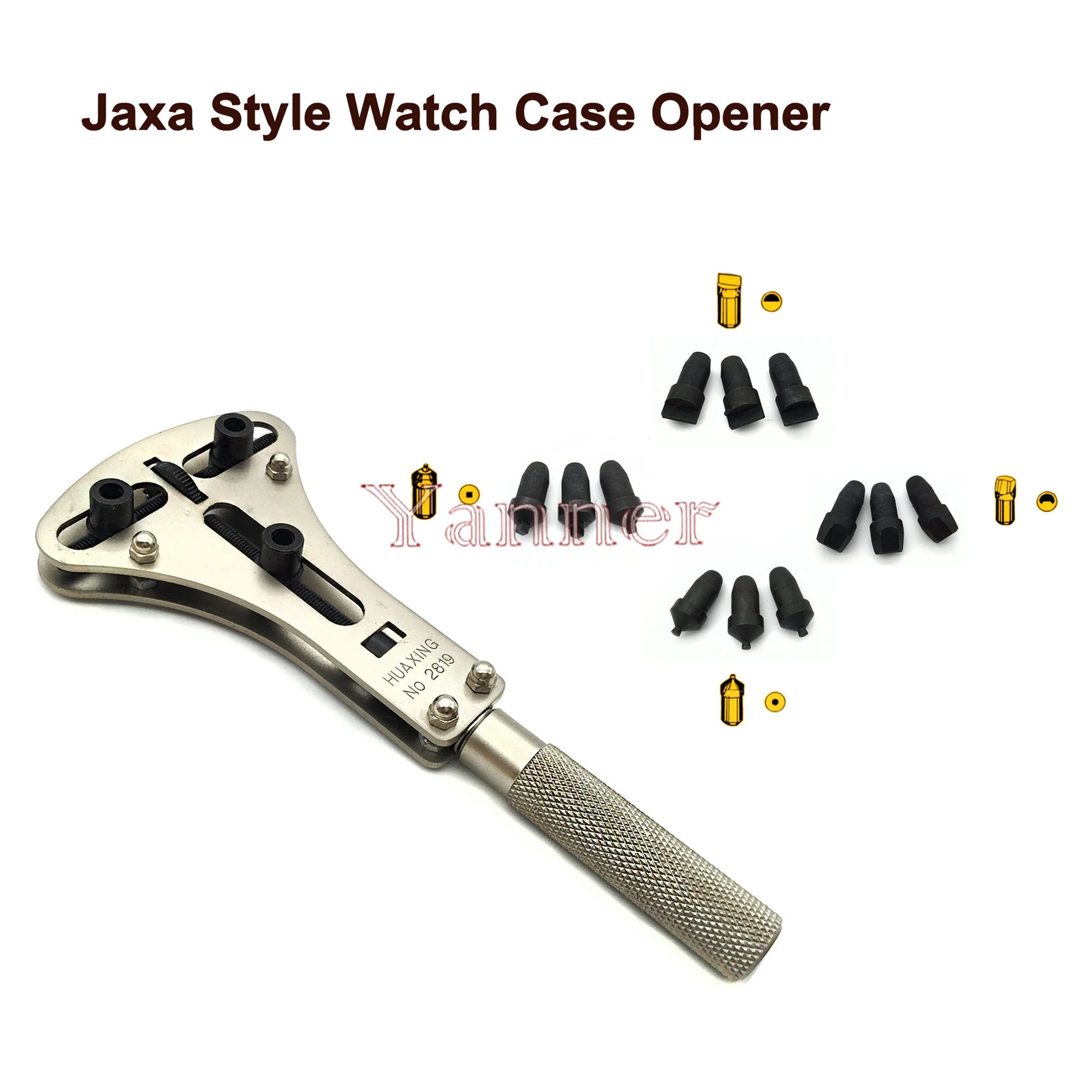 Professional Watch Repair Tool Back Opener Large Wrench Waterproof Screw Case for Wide Range Case Dimensions