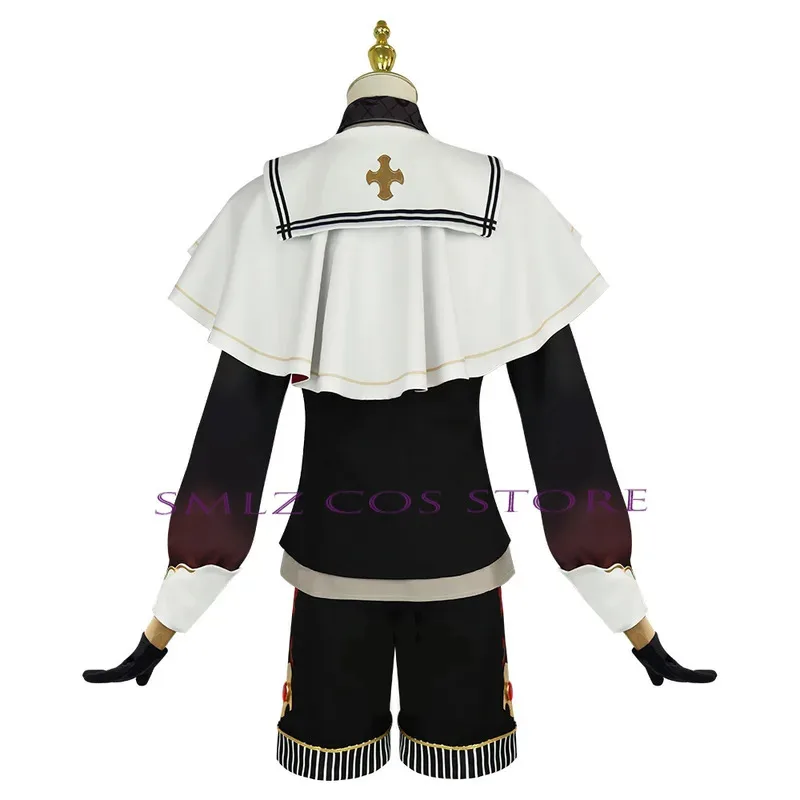 AIAI 2025 게임 앙상블 별 코스프레 천사 의상 새로운 기사 스오우 츠타사 쏘나무 코스프레 유니폼 모자 가발