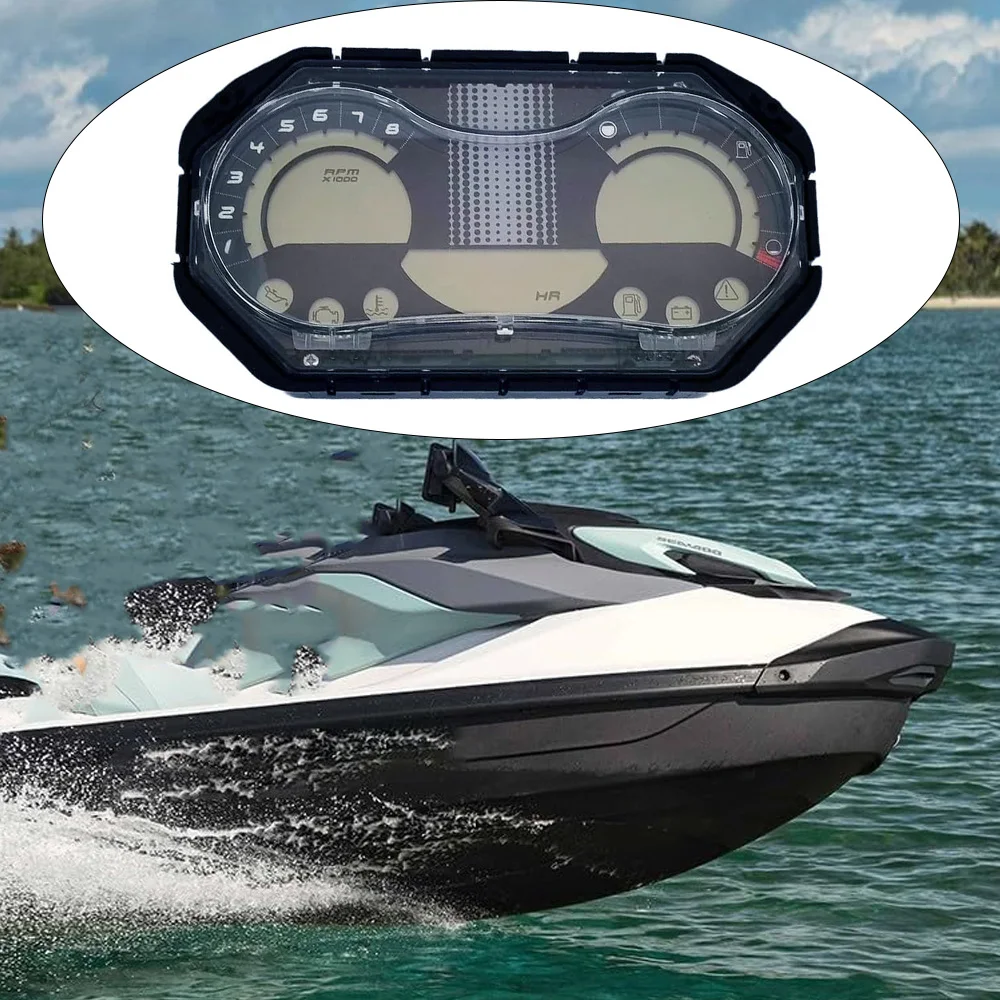 LCD Speedometer Gauge Cluster w/Bezel 278002070 278002217 For Sea Doo GTI Rental SE STD Electrical Accessories 2006 2007