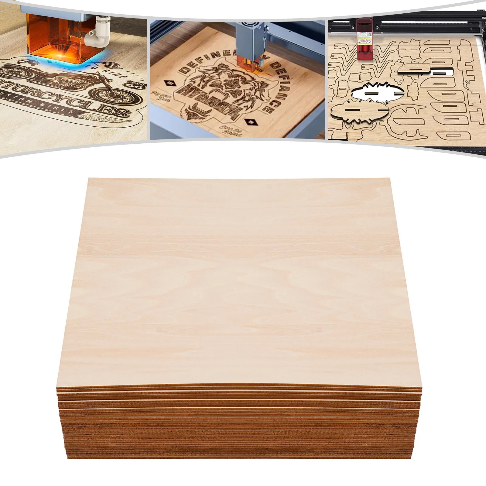 

Basswood Sheets Plywood Board for Crafts Unfinished Wood Boards 1 8 Inch Thickness Easy to Cut and Carve