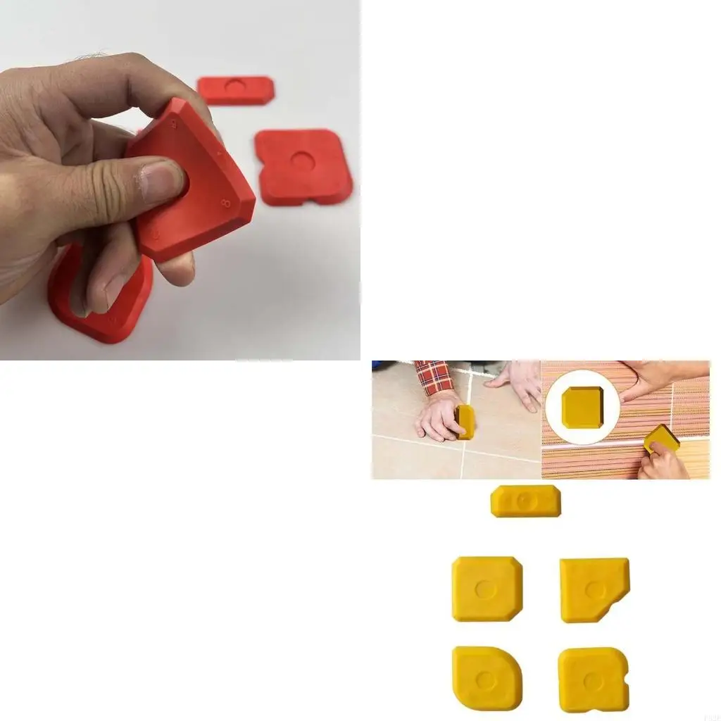 

Крайвинг скребков наполните заполнение пробелов, набор инструментов из 5 скребков силиконовый профилирование