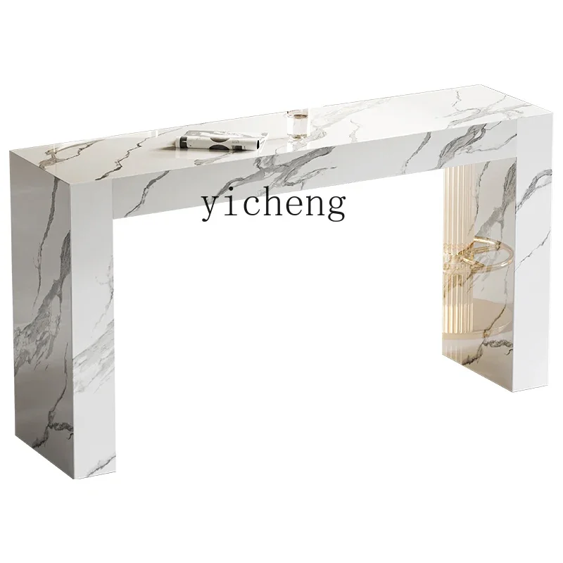 

ZK light luxury high-end bar table household living room balcony long strip high table partition cabinet entrance