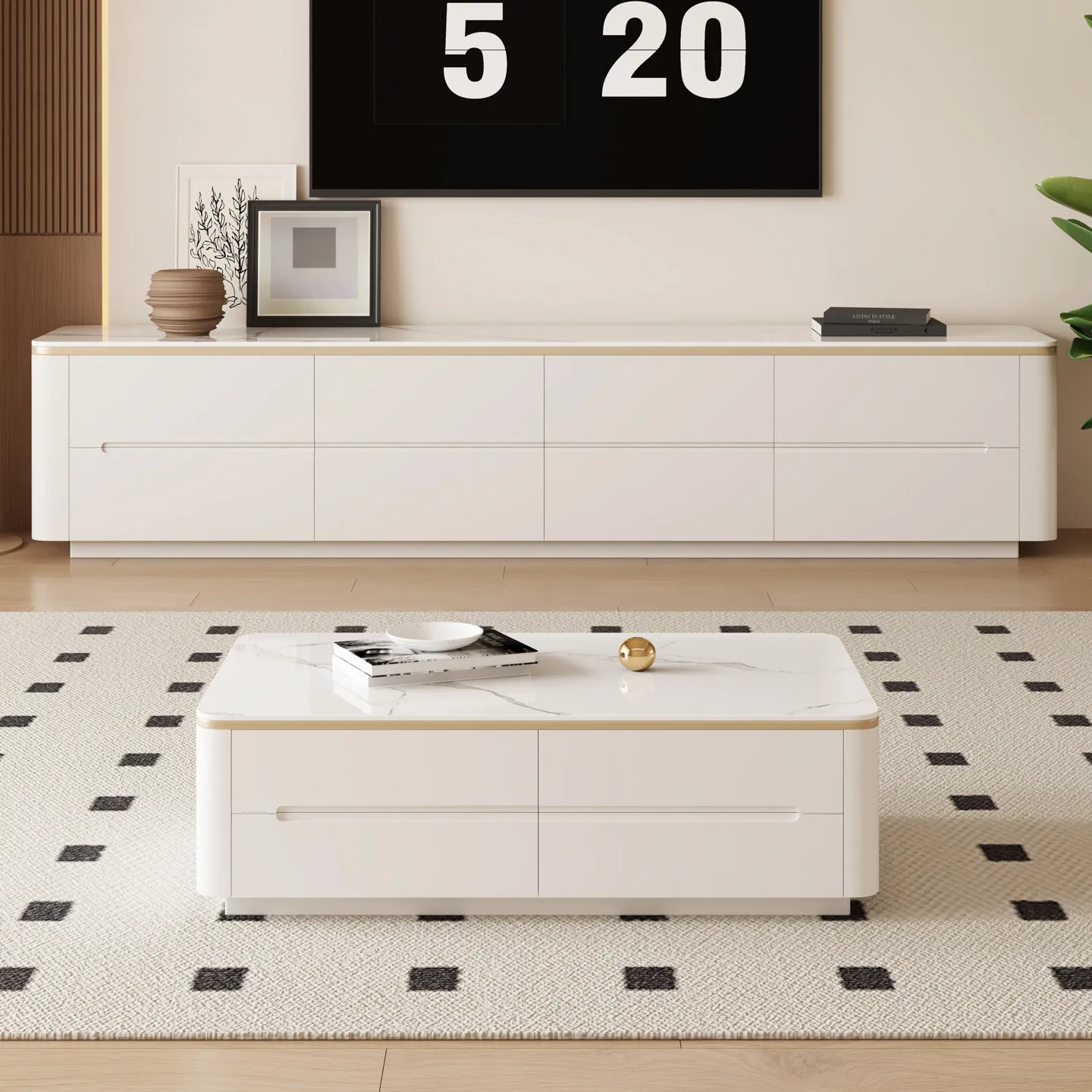 Rattan Storage Tele…