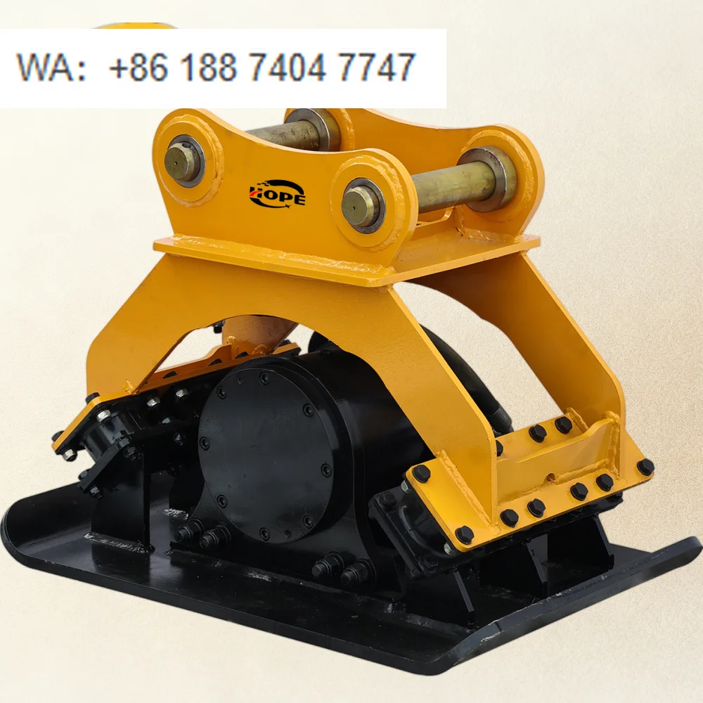 Excavator Mounted Compactor Ideal for Construction and Civil Engineering Projects