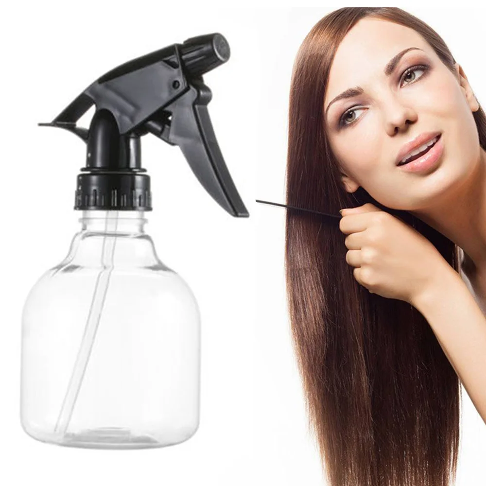 Ferramenta de barbeiro de plástico para penteado atomizador cabeleireiro nebulização spray garrafa de spray de água garrafas recarregáveis pulverizador de gatilho