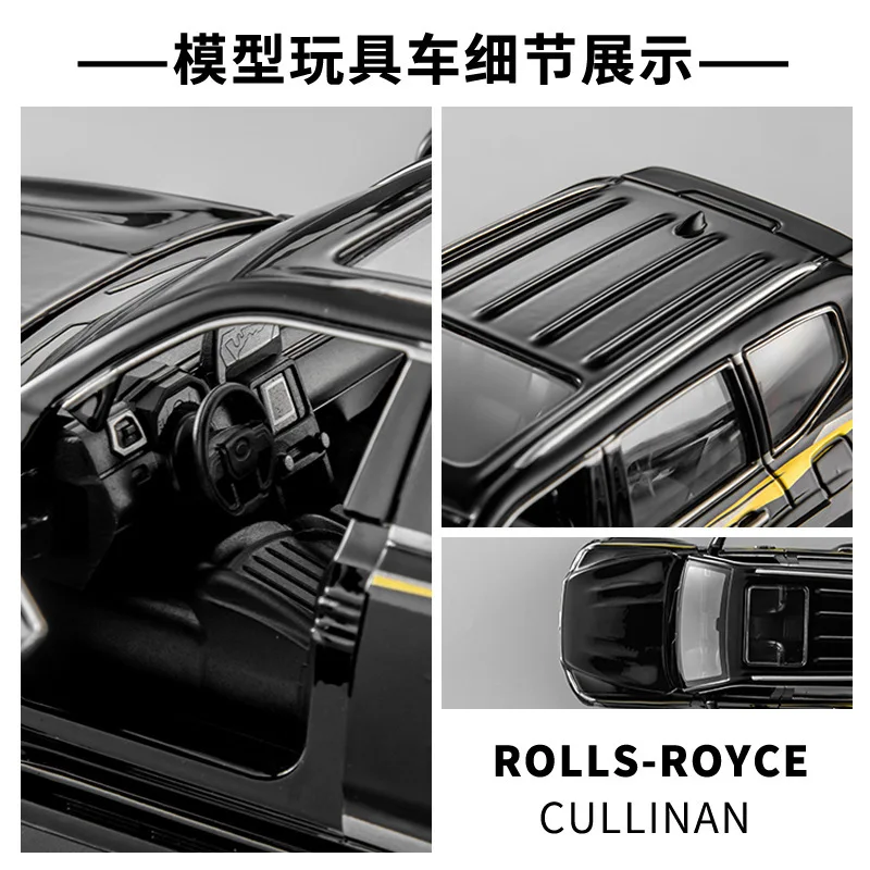 1:32合金ダイキャストランドクルーザーモデルおもちゃ車、6ドア開閉式SUV、ライトミュージック付きプルバック車両、幼児向けキッズギフト