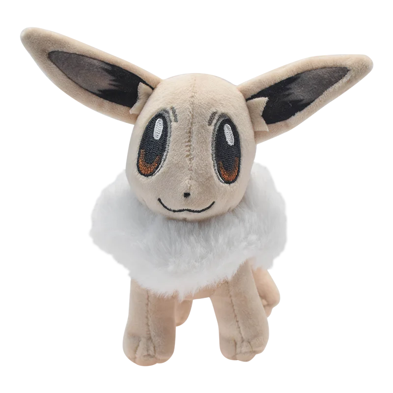 Shiny Eevee Peluche Pokemon Plush Toys Kawaii Stuffed Dolls Cartoon Cute  Dolls Birthday Christmas Gift For Kids Collection