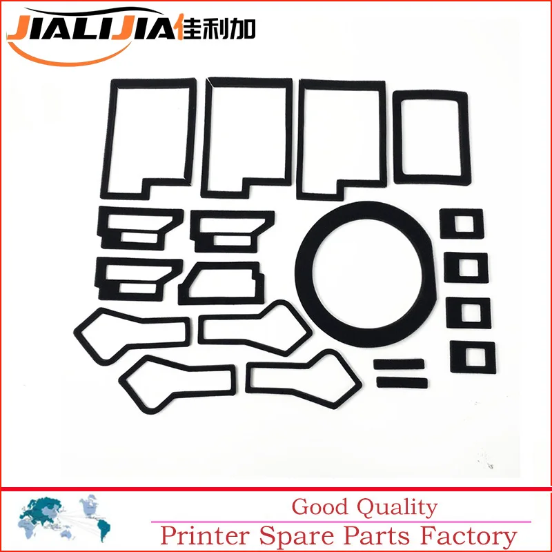 2Sets c6500 Seal Sponge Pad For Konica Minolta c7000 c6500 c6501 c6000 5501 Foam Sponge Seal Kit Konica Minlta Sponge Seal