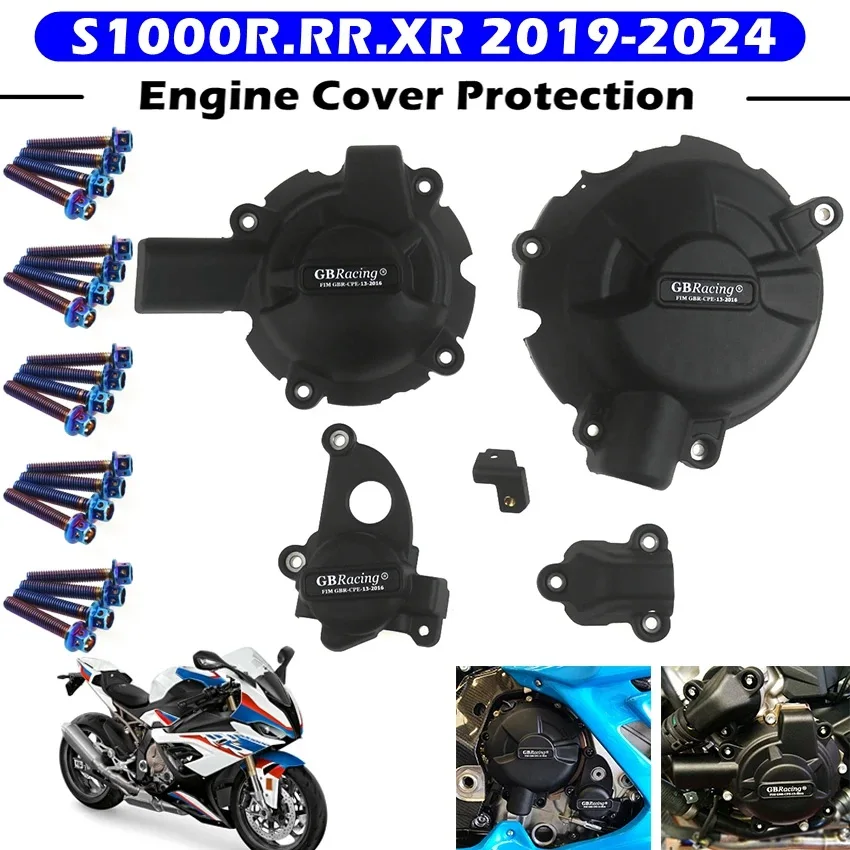 

Motorcycles Engine Cover Protection Case GB Racing For BMW M.S1000RR 19-23 M.S1000R 21-24 S1000XR 20-24 GBRacing Engine Covers