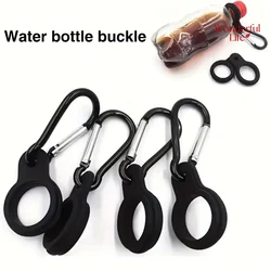 Kettle Buckle Water Bottle Rubber Buckles Hook Camping Hiking Tool Buckle Silicone Sports Outdoor Carabiner Kettle Holder