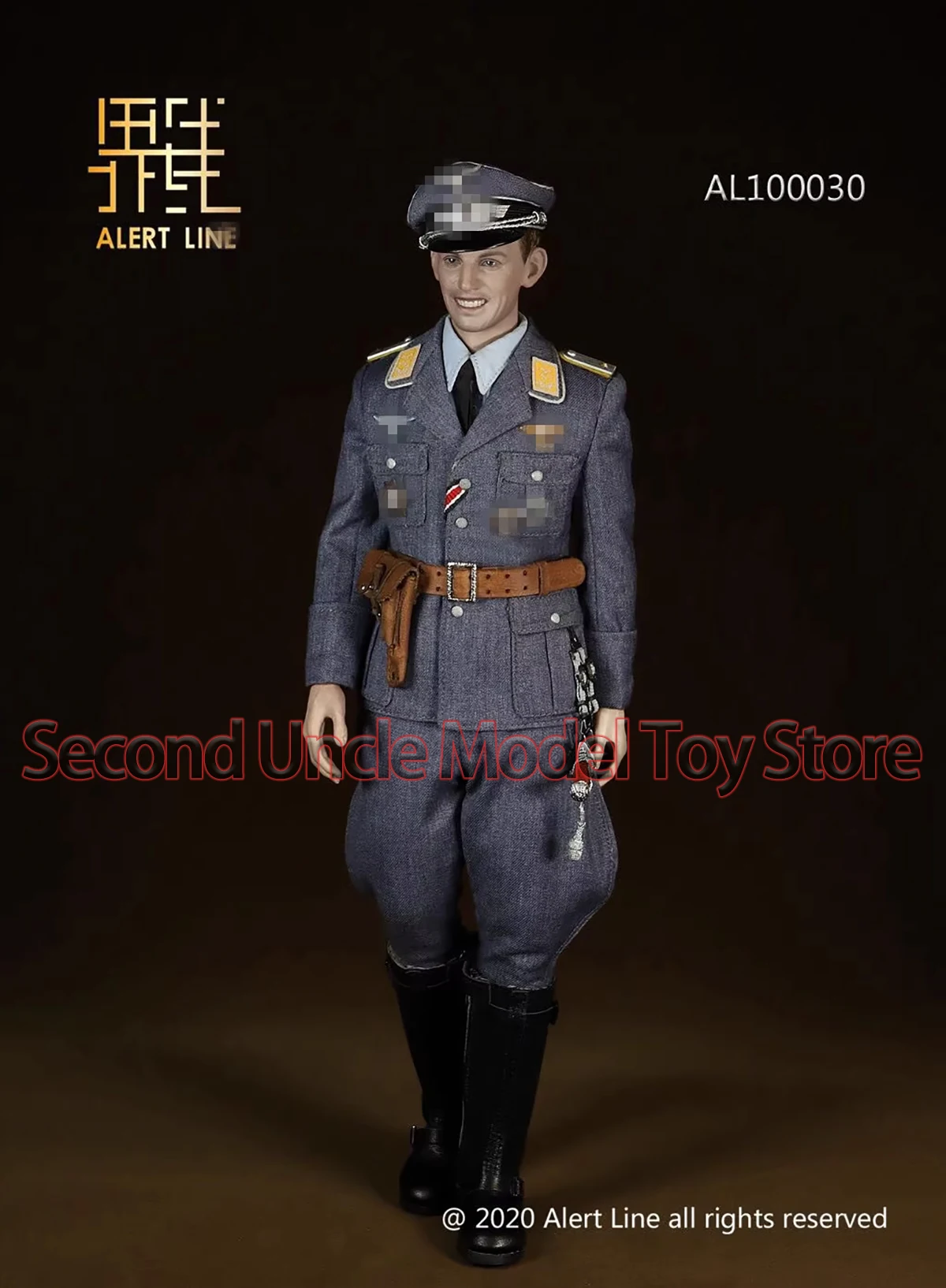 

Alert Line AL100030 1/6 WWII Luftwaffe Fighter Ace ​12'' Male Soldier Military Action Figure Full Set Collectible Model Toys