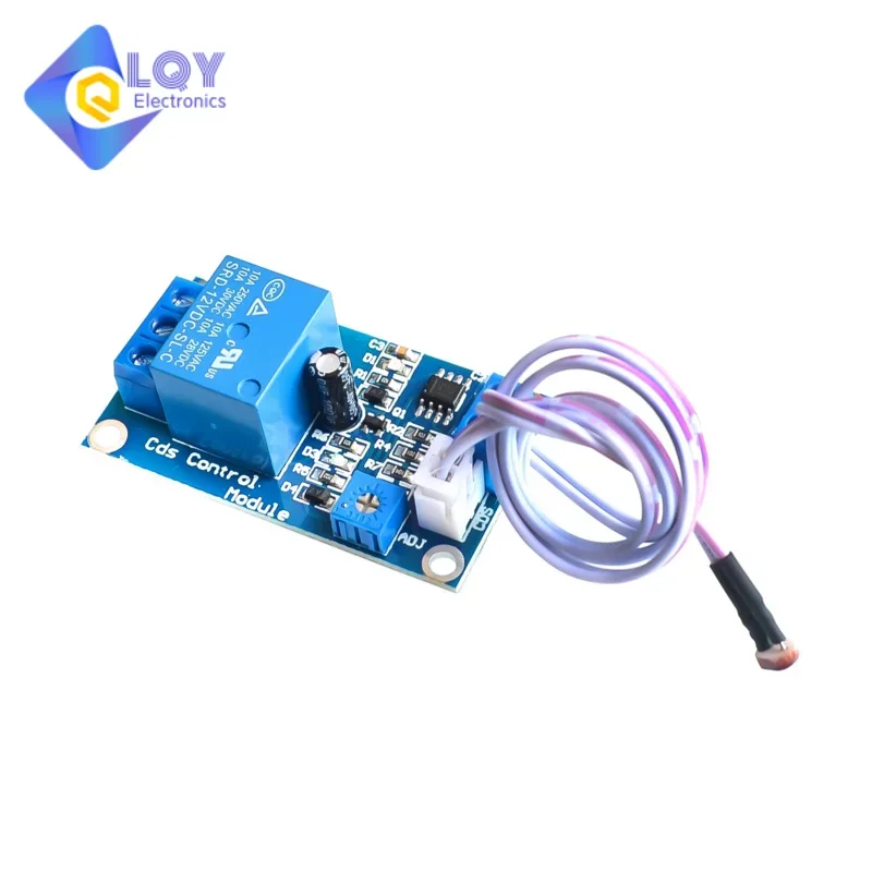 XH-M131 DC 12V Light Control Switch Photoresistor Relay Module Detection Sensor 10A brightness Automatic Control Module