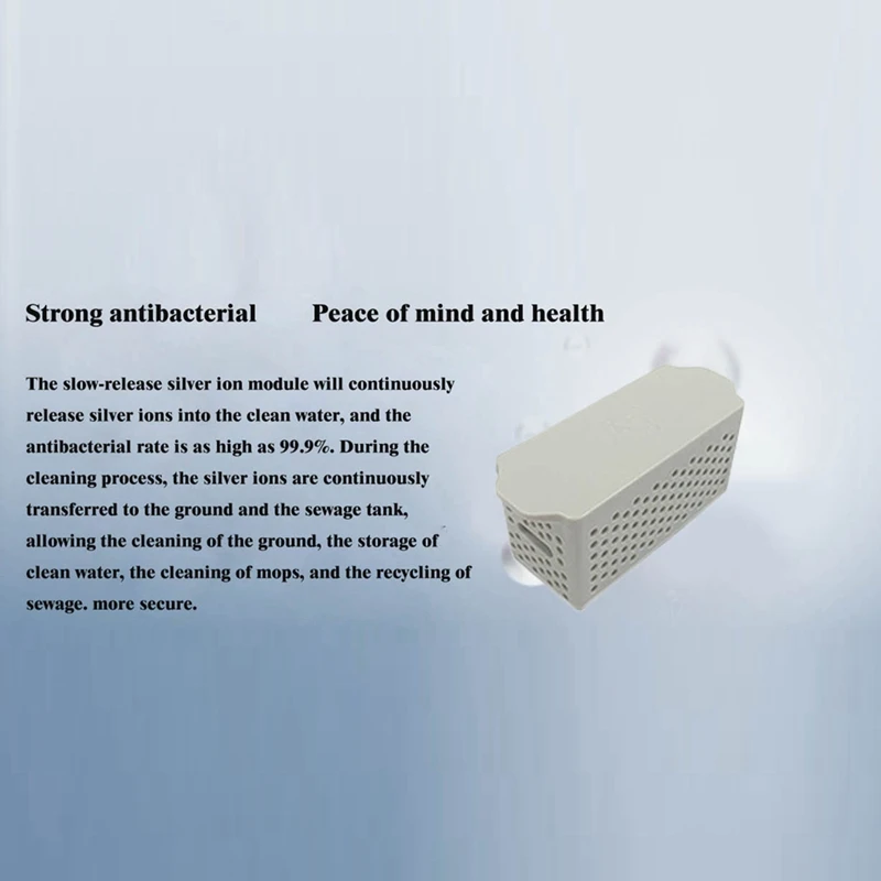 Piezas de repuesto de piezas para Narwal J4 / J4 Lite, pieza de repuesto para Robot aspirador, módulo de iones de plata, bacteriostático, 1 ud.