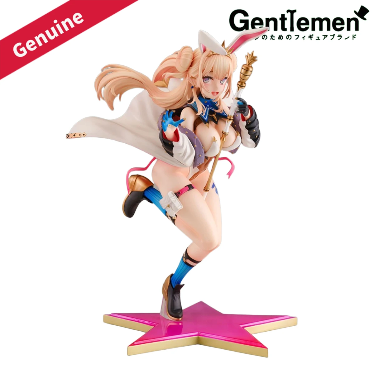 

In Stock Original Gentlemen Prepainted Bunny Elf Princess 1/6 H=280mm Original Character Figure Decoration Collection Removable