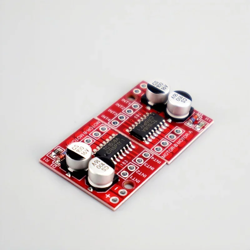 L298N Mini Motor Driver Module DC Dual H-Bridge 2V-10V 1.5A PWM Speed Controller for Arduino Smart Car Robot